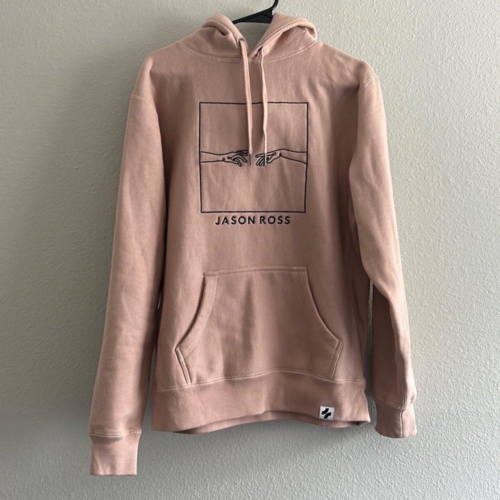 Jason Ross blush pink sweatshirt small